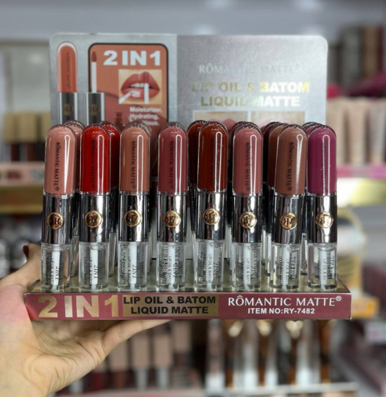 لیپ گلاس دوسر طرح کیکو برند romantic matte