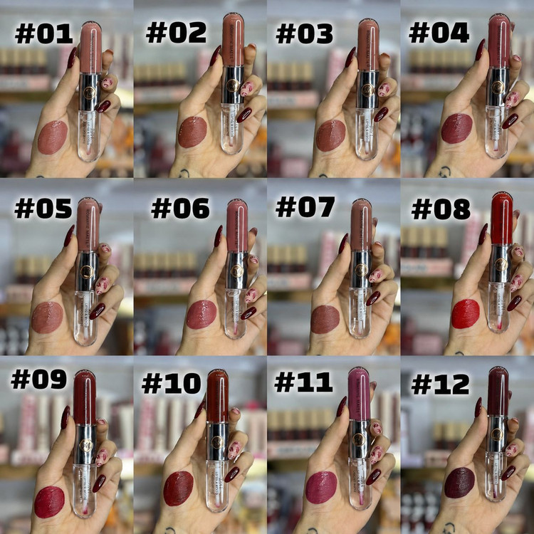 لیپ گلاس دوسر طرح کیکو برند romantic matte