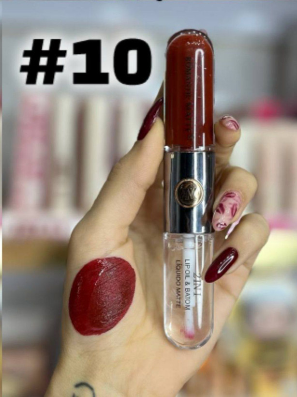 لیپ گلاس دوسر طرح کیکو برند romantic matte